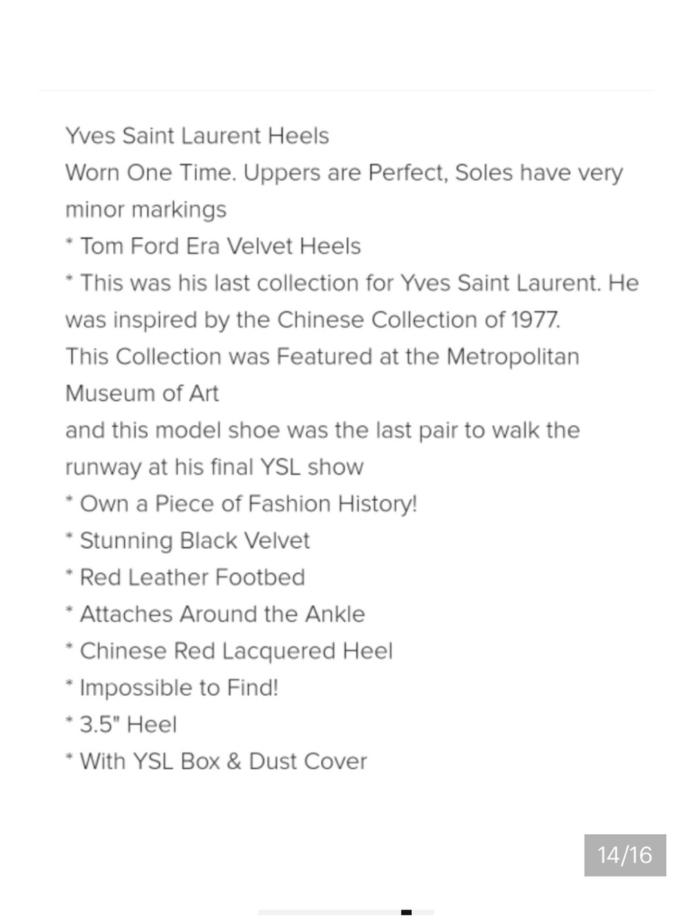 Tom Ford Yves Saint Laurent Chocolate velvet Peep-Toe Heels with Red Soles - Picture 10 of 10